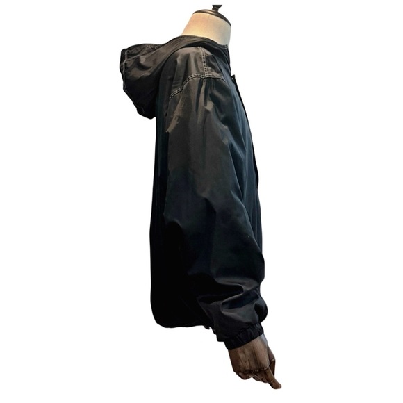 NFL Team Apparel Men’s Quilted Jacket w/ Hood. Black. Large - Picture 3 of 11